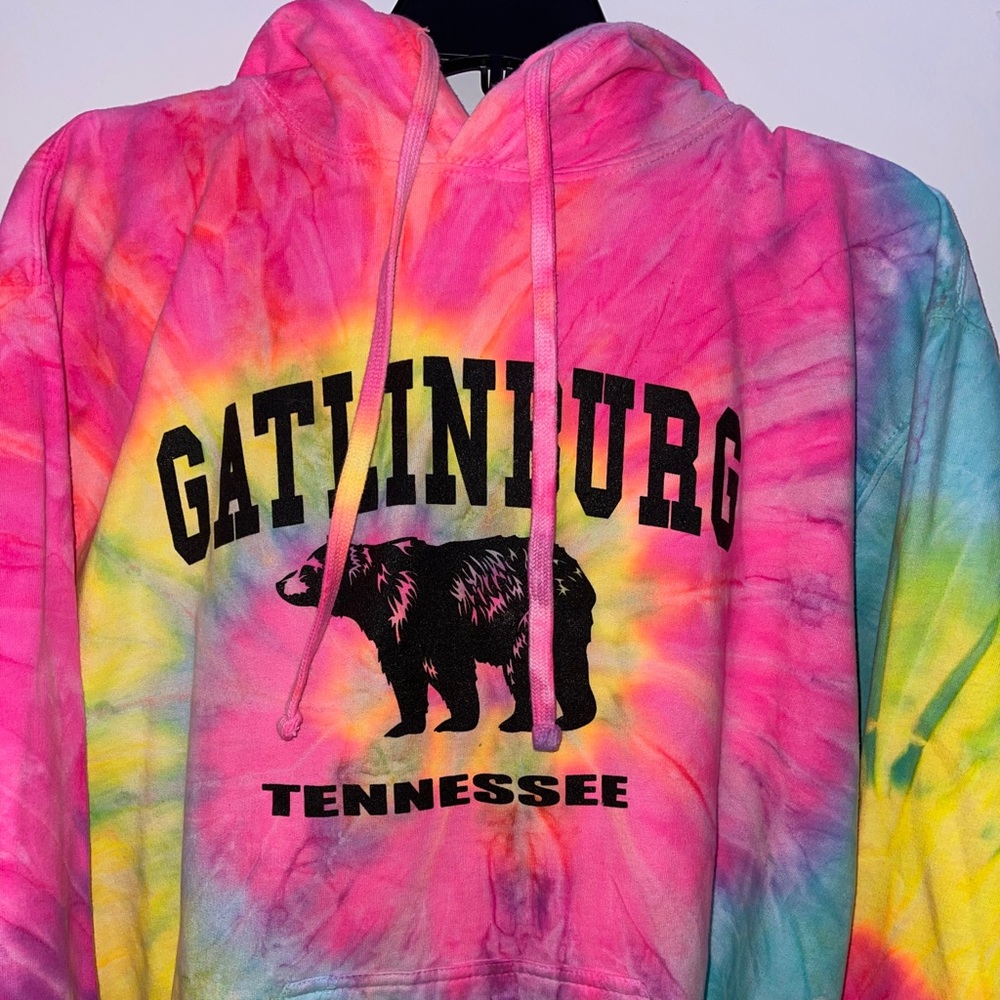 tie dye hoodie